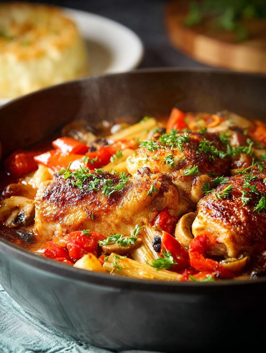 Pot Chicken Cacciatore