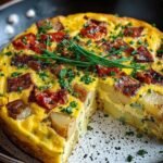 Potato Egg Frittata with