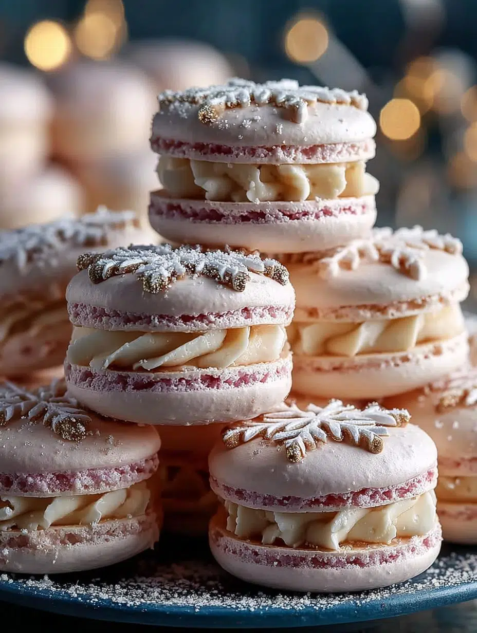 Recipe for Snowflake Macarons: A Festive Delight 1 Recipe