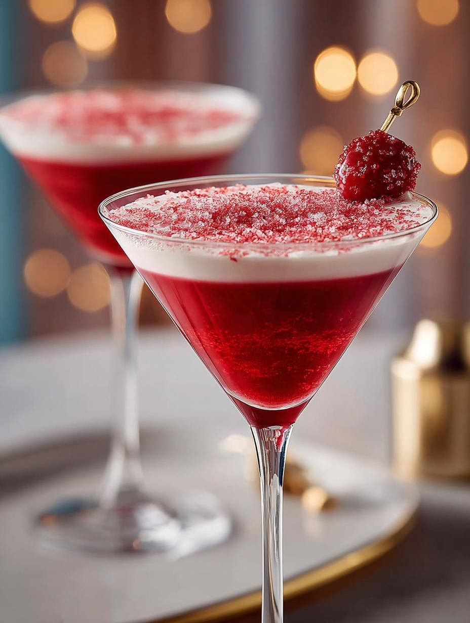 Red Velvet Martini: 5 Reasons to Indulge in This Dessert Cocktail - Red Velvet Martini - main visual representation