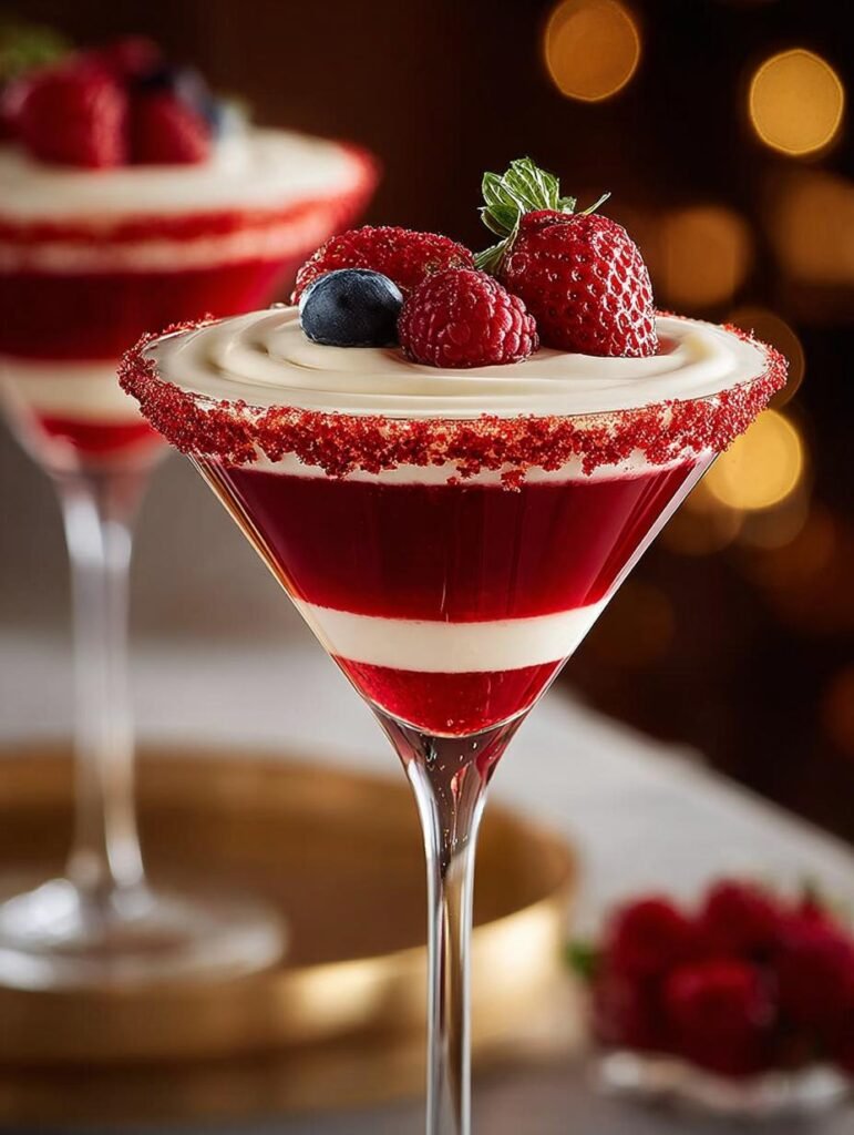 Red Velvet Martini