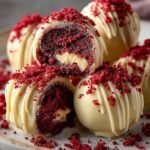 Red Velvet Oreo Truffles