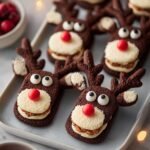 Reindeer Cookies with Chocolate
