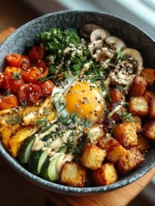 Roasted Veggie Buddha Bowl