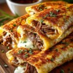 Savory French Dip Tortilla