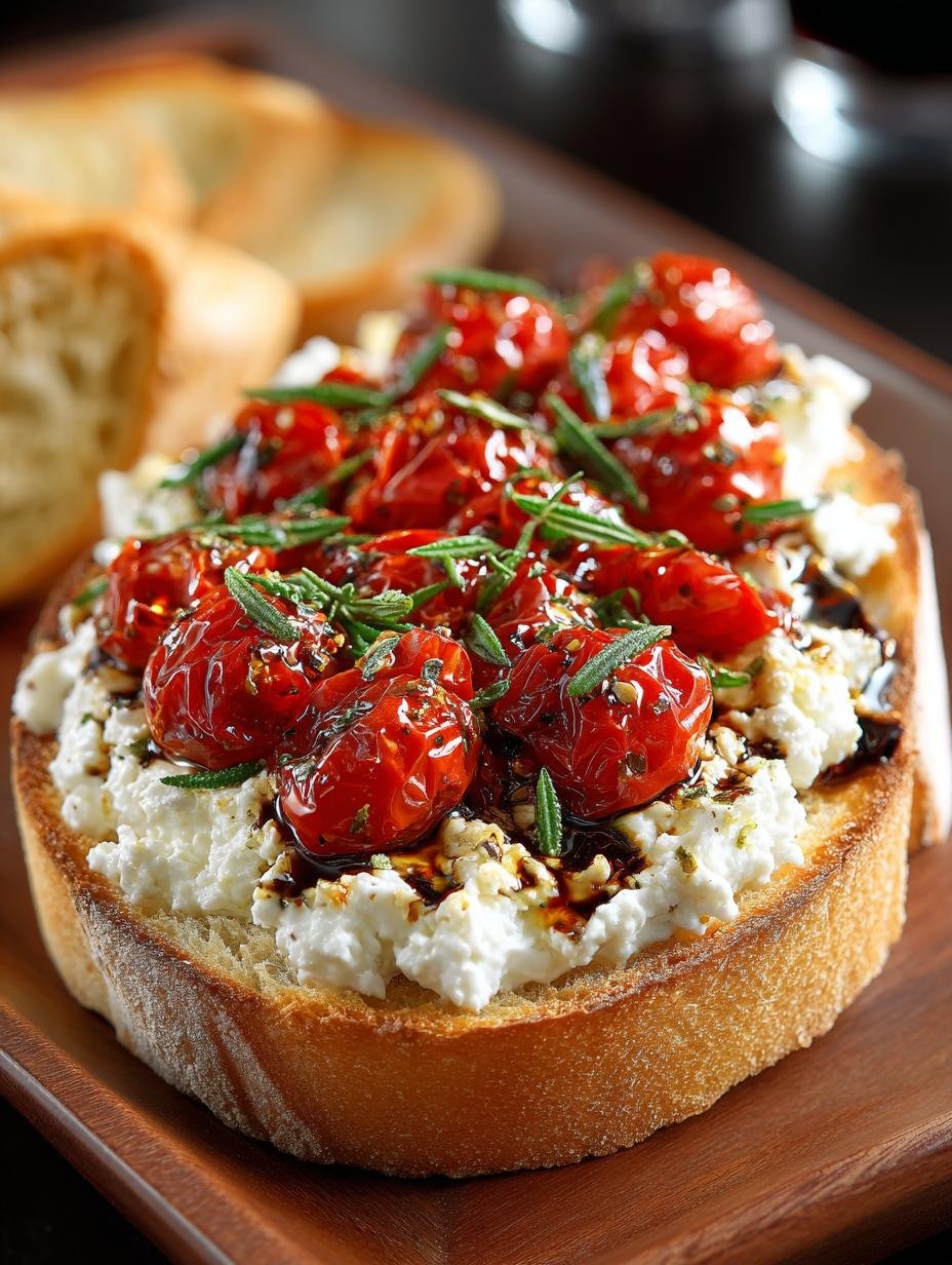 Savory Goat Cheese Bruschetta: 5 Irresistible Ways 3 Savory Goat Cheese Bruschetta: 5 Irresistible Ways - Savory Goat Cheese Bruschetta - additional detail