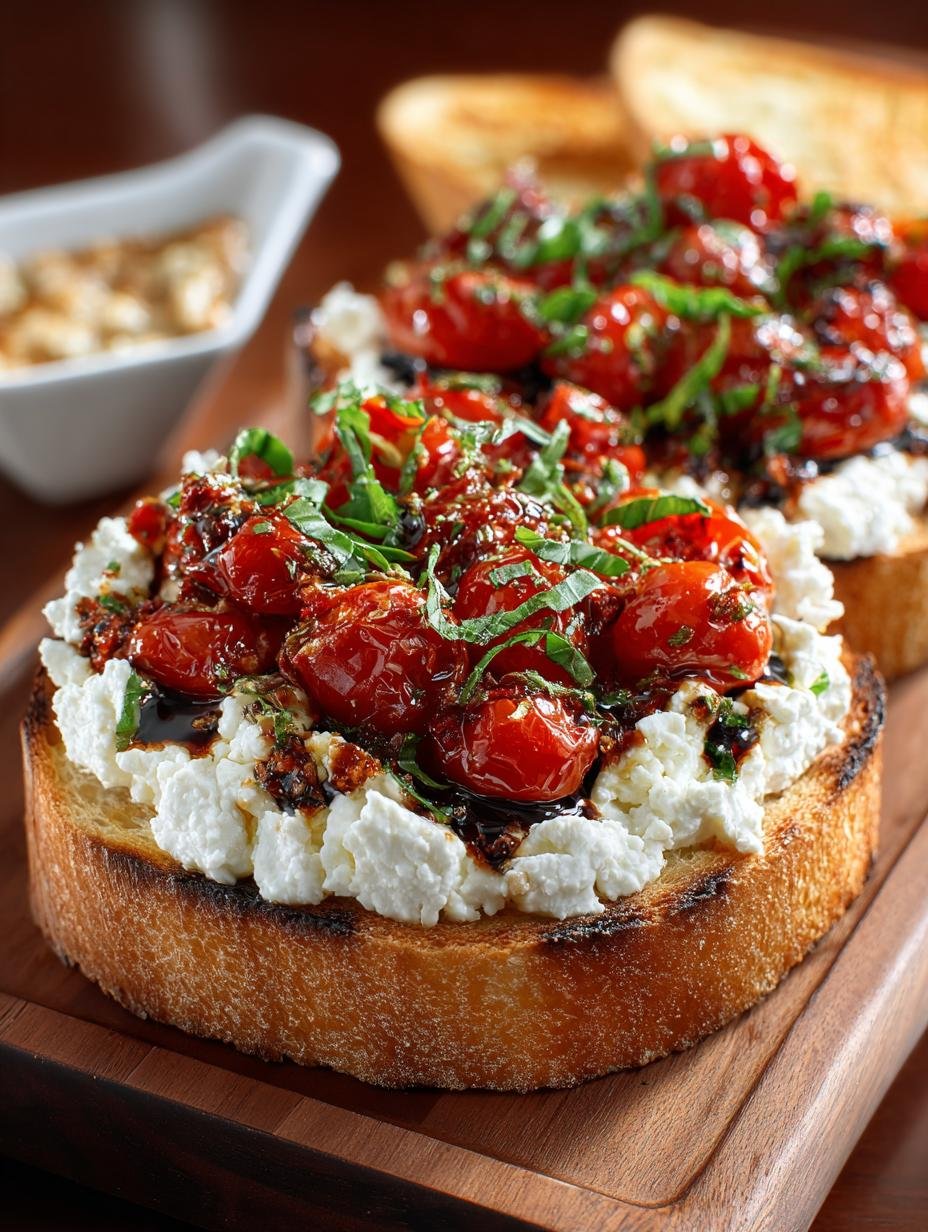 Savory Goat Cheese Bruschetta: 5 Irresistible Ways 1 Savory Goat Cheese Bruschetta