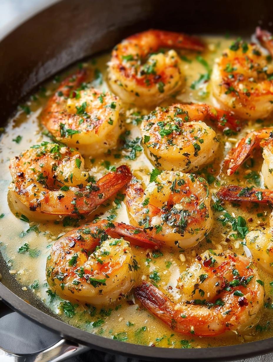 Quick Shrimp Scampi: 20-Minute Gourmet Delight - Shrimp Scampi - additional detail