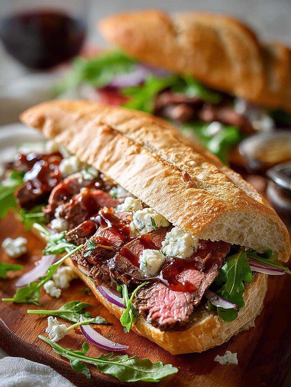 Sirloin Steak Sandwich with