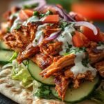 Slow Cooker Chicken Shawarma