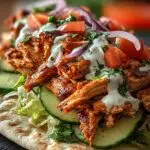 Slow Cooker Chicken Shawarma