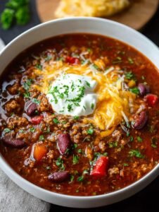 Slow Cooker Turkey Chili
