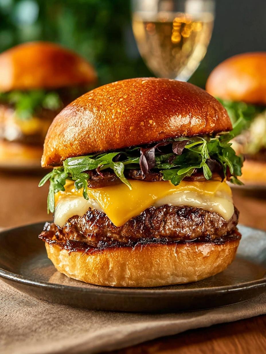 Smashburgers with Special Truffle Sauce Delight - Smashburgers with Special Truffle - additional detail