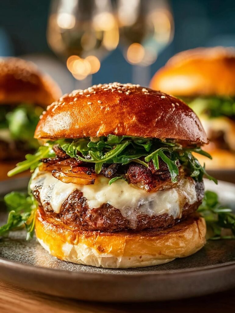 Smashburgers with Special Truffle