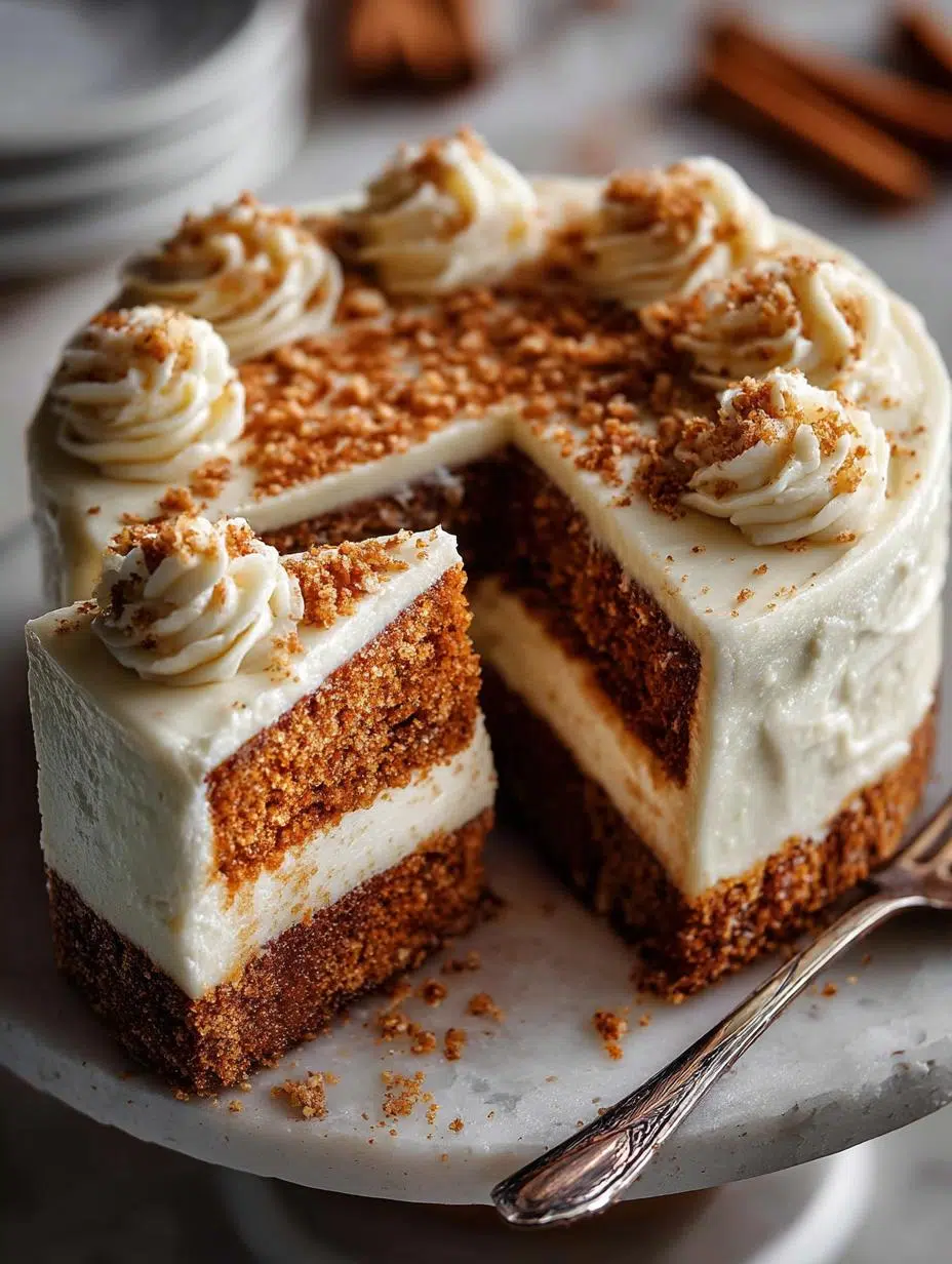 Spice Cake with Brown Sugar and Brown Butter Frosting - Spice Cake with Brown - main visual representation