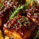 Sticky Orange Glazed Christmas