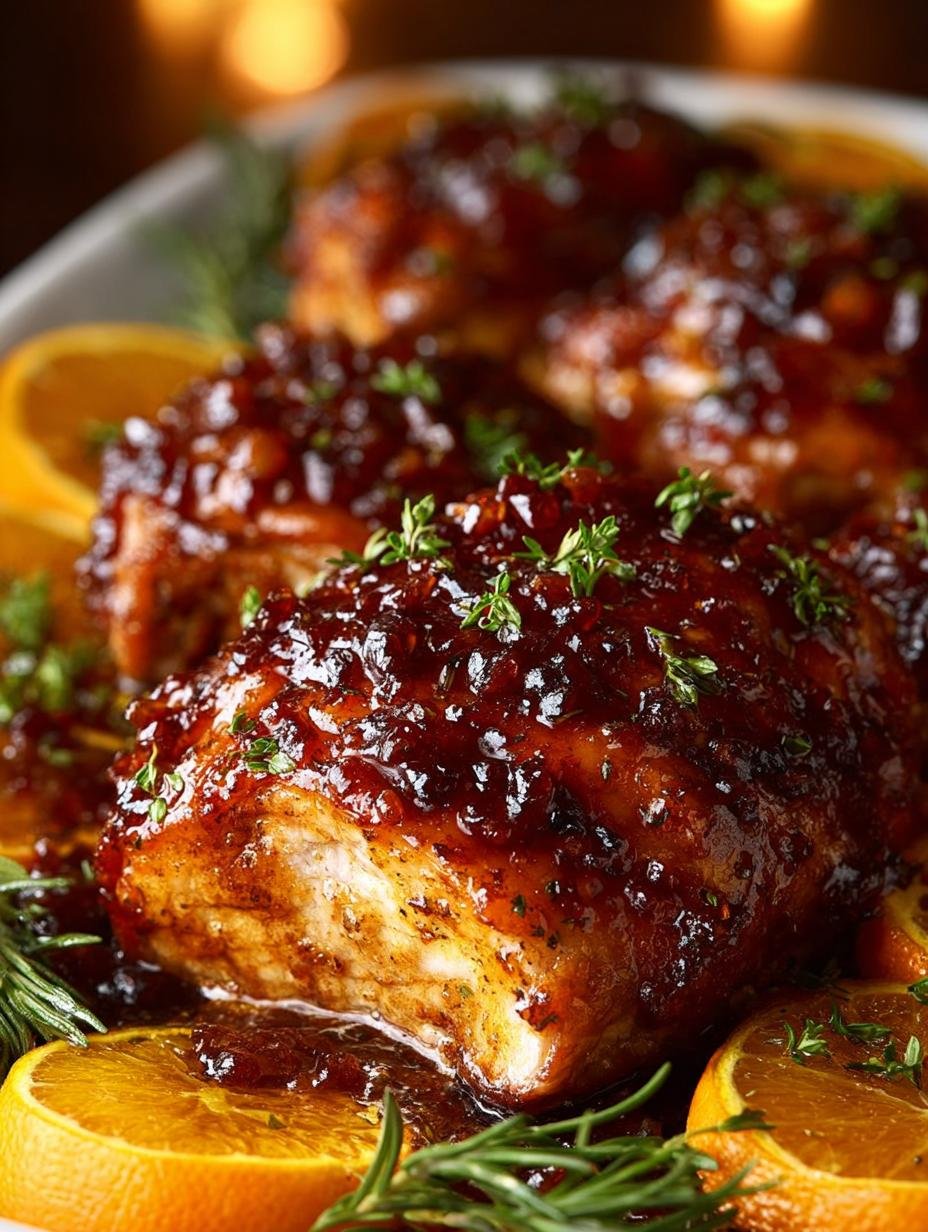 Sticky Orange Glazed Christmas Chicken: 7 Festive Tips - Sticky Orange Glazed Christmas - additional detail