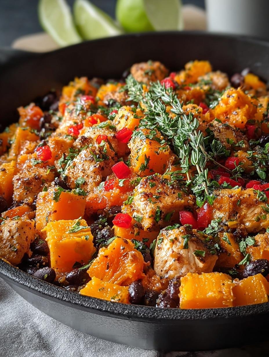 Sweet Potato Turkey Skillet