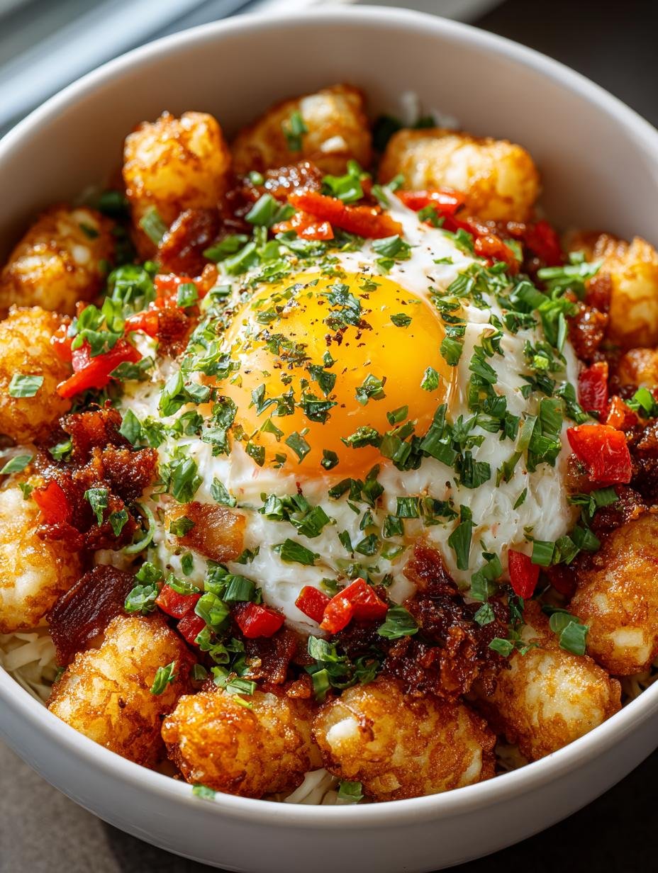 Tater Tot Breakfast Bowl: 7 Delicious Ways to Enjoy It 1 Tater Tot Breakfast Bowl