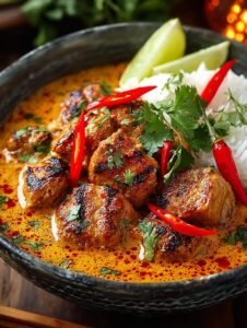Delicious Thai Chicken Satay Curry in 30 Minutes 7 Thai Chicken Satay Curry