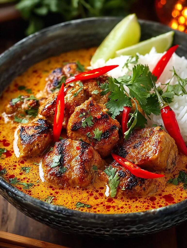 Thai Chicken Satay Curry