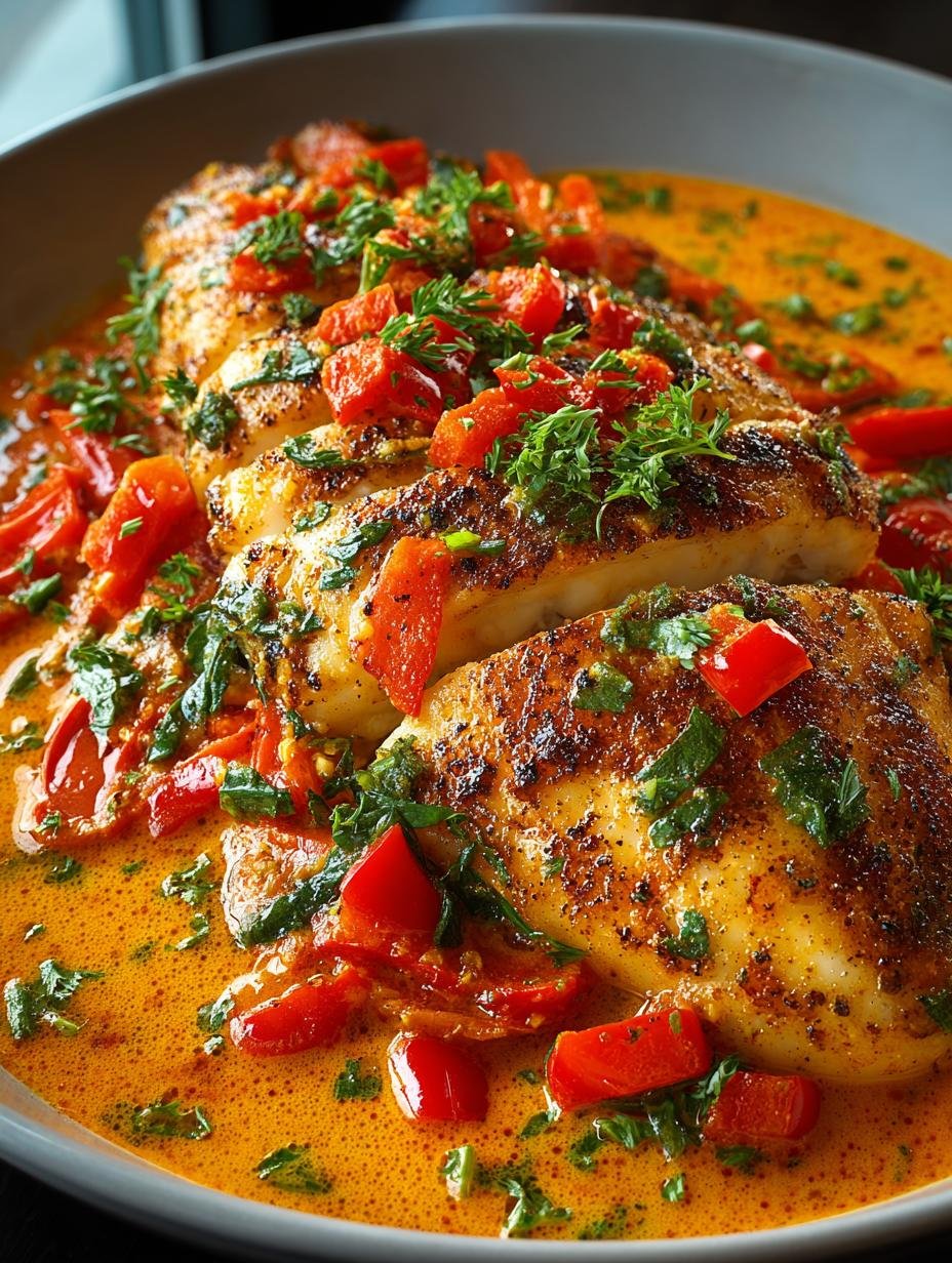 Tilapia Roasted Pepper Sauce: 7 Irresistible Flavors - Tilapia Roasted Pepper Sauce - additional detail