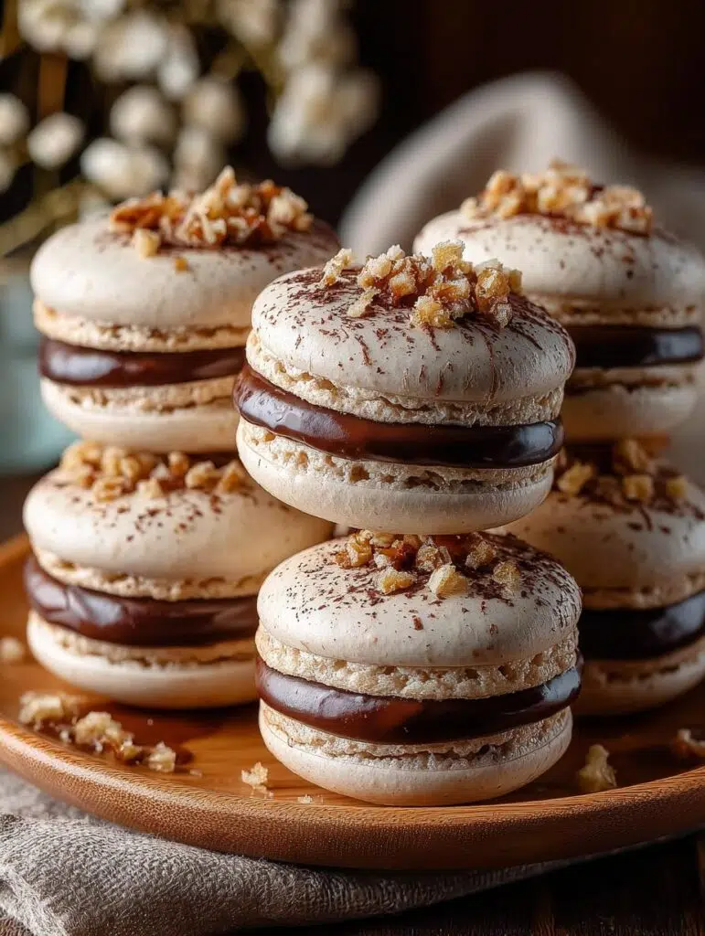 Toffee Macarons