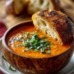 Tomato Basil Soup Bread