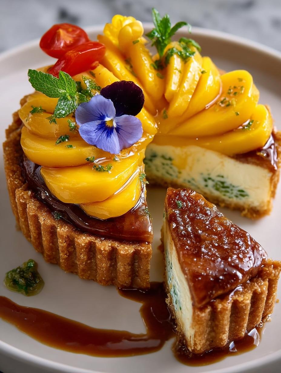 Tropical Delight You Can Make: 5 Star Mango Tart Recipe - Tropical Delight You Can - additional detail