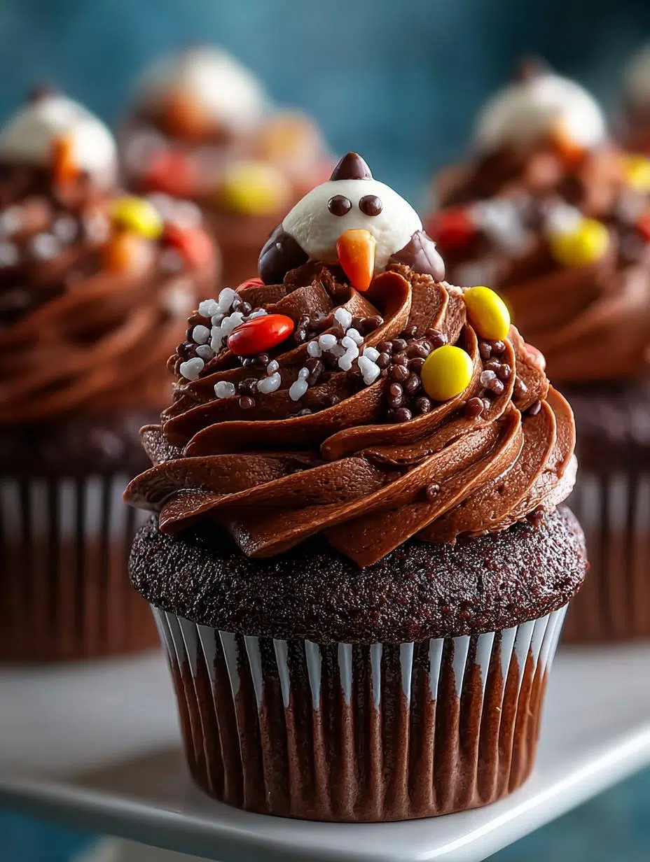 Turkey Cupcakes Fun Flavorful