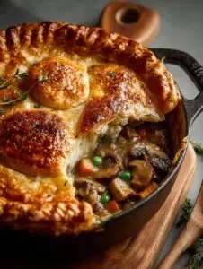 Vegan Mushroom Pot Pie