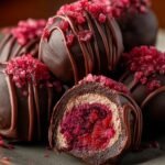 Velvety Raspberry Truffles Melt