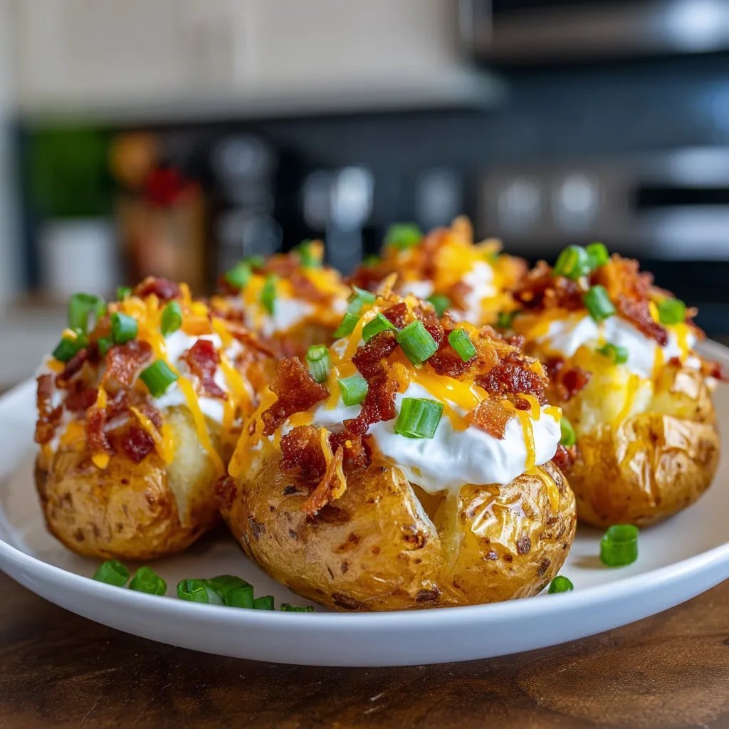 Air Fryer Loaded Potatoes Amazingly Easy Crispy 2 Air Fryer Loaded Potatoes Amazingly Easy Crispy