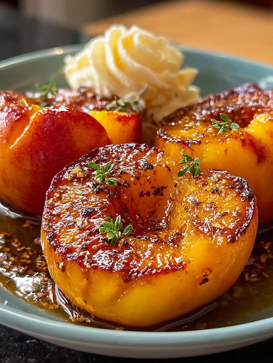 Delicious Air Fryer Peaches Caramelized to Perfection - Air Fryer Peaches - main visual representation