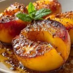 Air Fryer Peaches