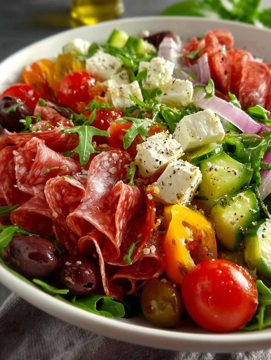 Delicious Antipasto Salad: A Zesty Italian Delight - Antipasto Salad - main visual representation