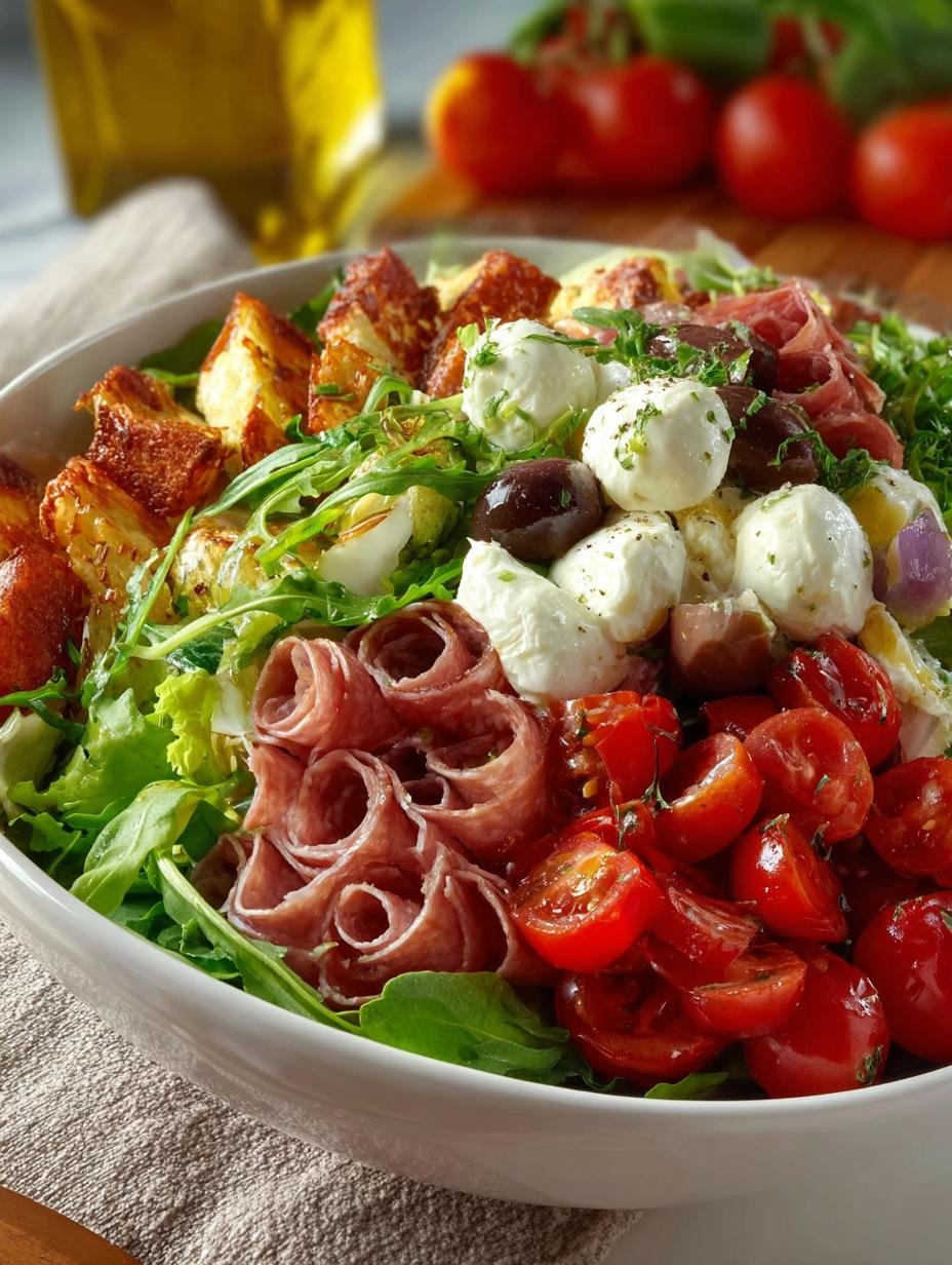 Delicious Antipasto Salad: A Zesty Italian Delight - Antipasto Salad - additional detail