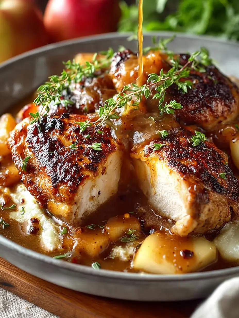 Apple Cider Smothered Chicken: 7 Irresistible Flavors - Apple Cider Smothered Chicken - main visual representation