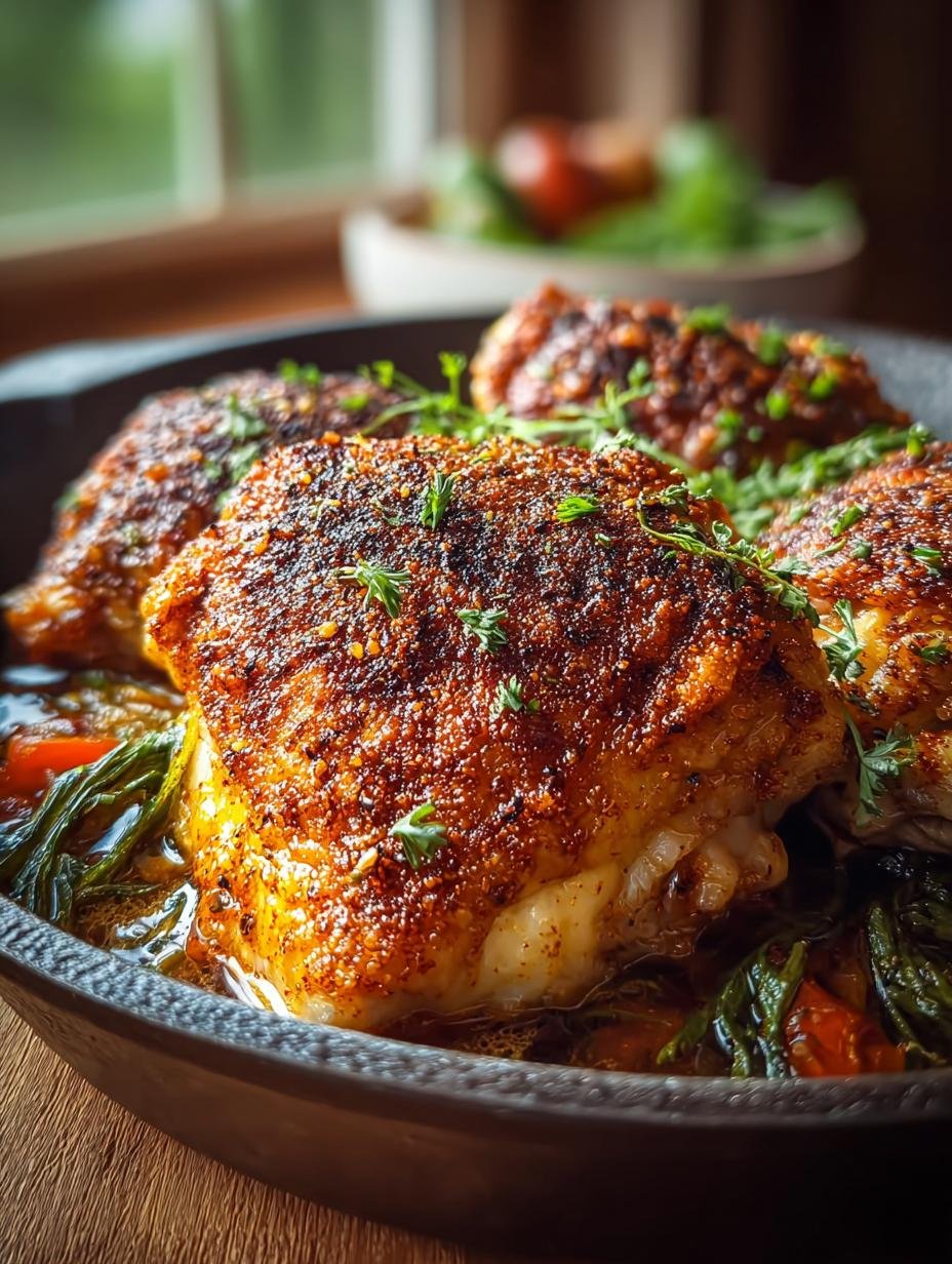 Baked Cajun Chicken Thighs: 6 Reasons You'll Love It - Baked Cajun Chicken Thighs - additional detail