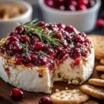 Baked Cranberry Cream Cheese