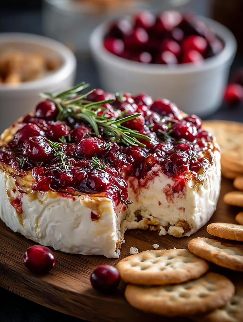 Delicious Baked Cranberry Cream Cheese for Holidays 1 Baked Cranberry Cream Cheese
