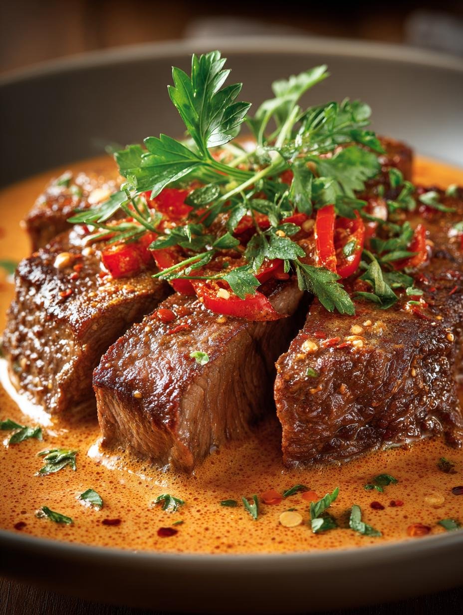 Beef Creamy Paprika Sauce: 5 Steps to Comfort Food 2 Beef Creamy Paprika Sauce: 5 Steps to Comfort Food - Beef Creamy Paprika Sauce - main visual representation