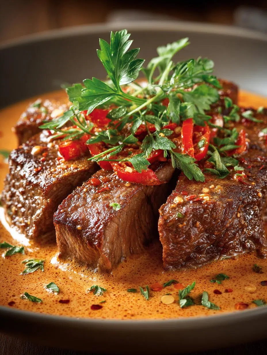 Beef Creamy Paprika Sauce: 5 Steps to Comfort Food - Beef Creamy Paprika Sauce - main visual representation