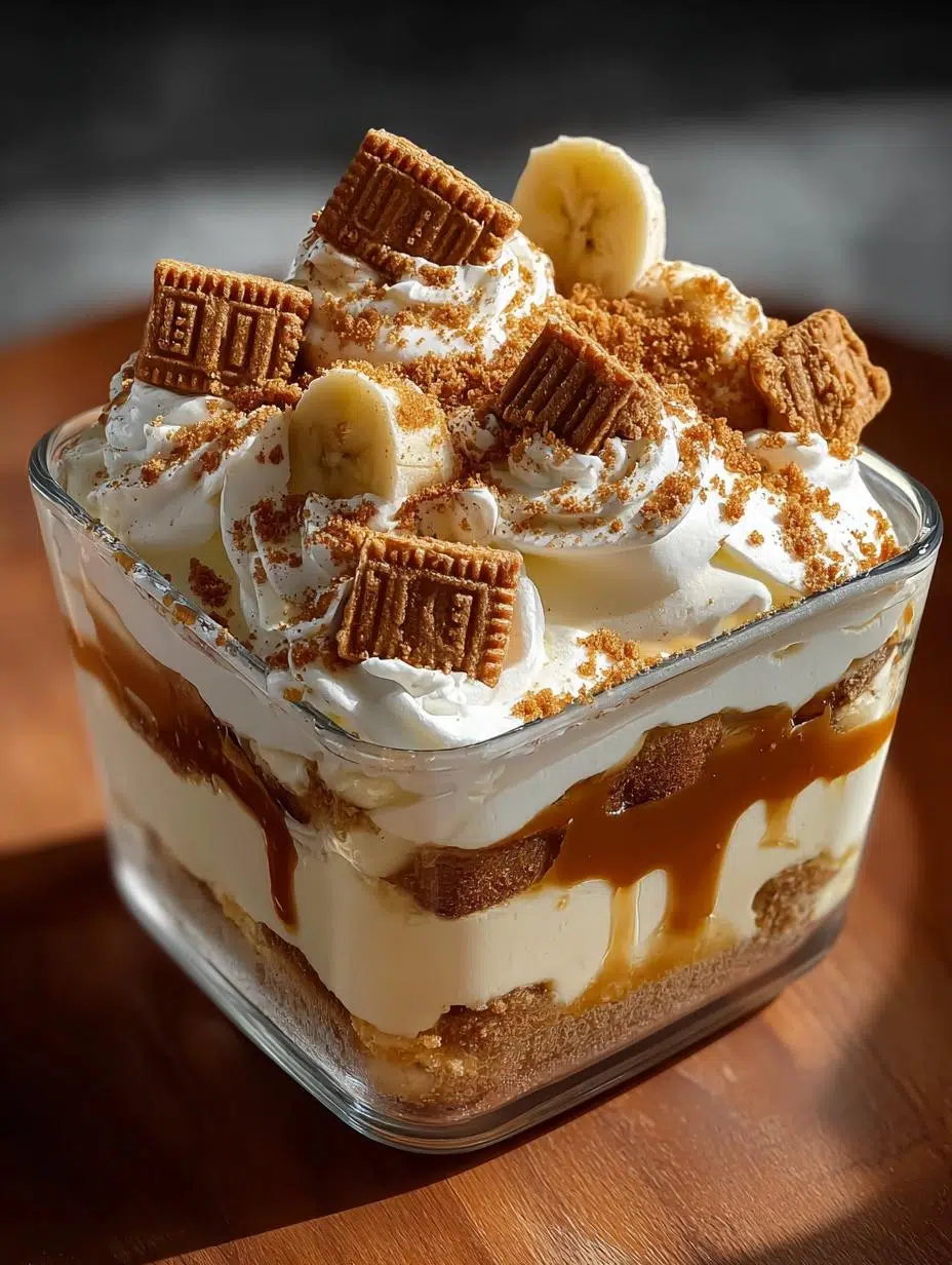 Indulge in 7 Layers of Biscoff Banana Pudding - Biscoff Banana Pudding - main visual representation