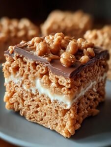 Biscoff Rice Krispie Treats