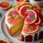 Blood Orange Yogurt Cake