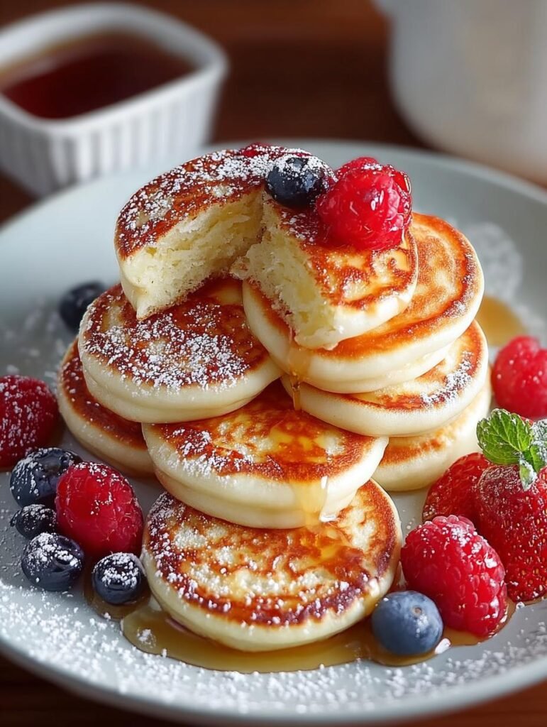 Breakfast Pancake Poppers