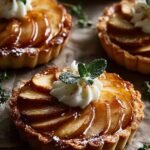 Brie Bourbon Apple Tarts