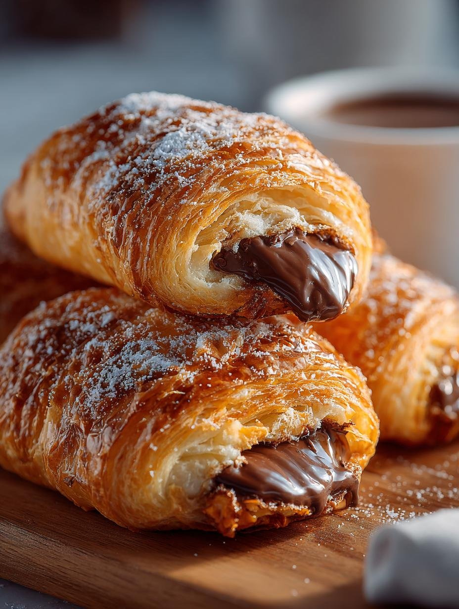 Decadent Brownie Batter Croissants: 8 Irresistible Treats - Brownie Batter Croissants - main visual representation