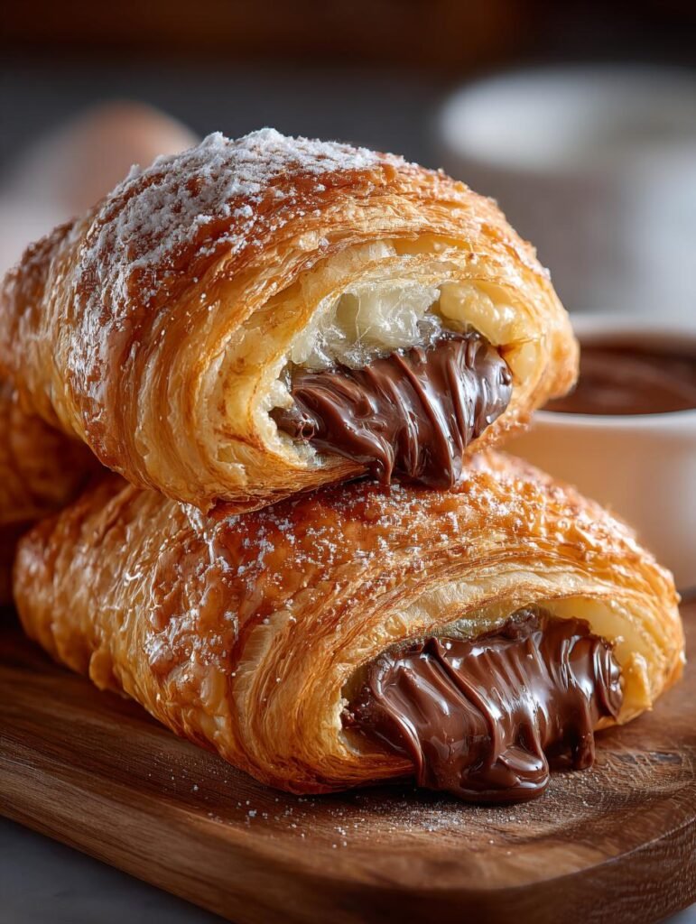 Brownie Batter Croissants